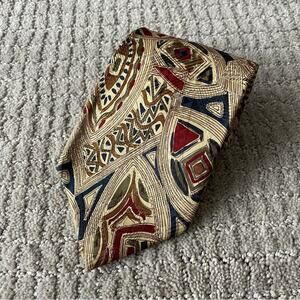 Burberry Vintage Silk Abstract Design Tie